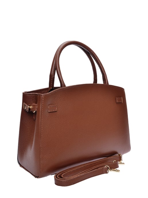 Isabella Rhea Bordeauxrood Rundleer Tas - Image 2