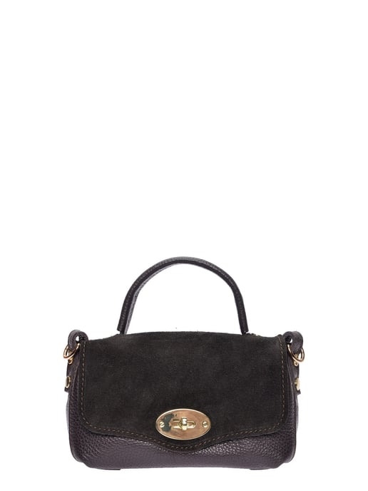 Roberta M Bordeauxrood Rundleer Tas - Image 1