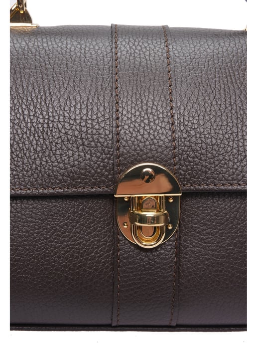 Roberta M Bordeauxrood Rundleer Tas - Image 3