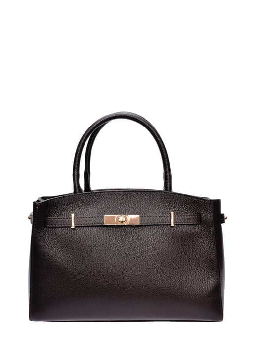Isabella Rhea Bordeauxrood Rundleer Tas - Image 1