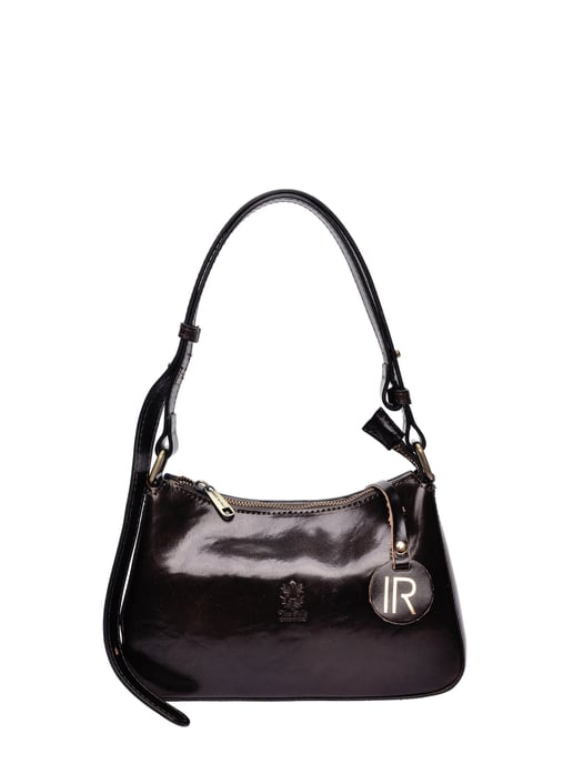 Isabella Rhea Bordeauxrood Rundleer Tas - Image 1