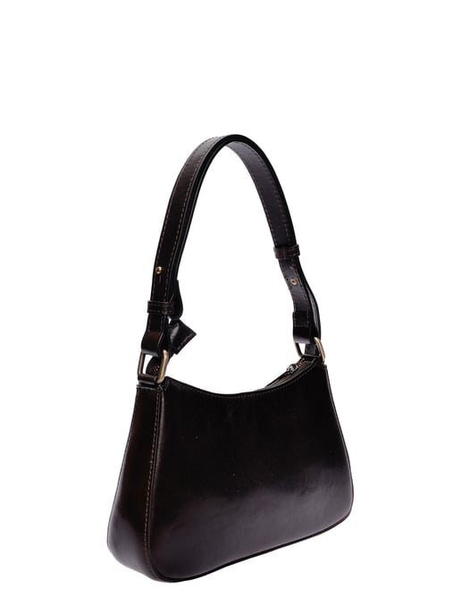 Isabella Rhea Bordeauxrood Rundleer Tas - Image 2