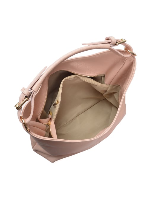 Anna Luchini Rose Rundleer Tas - Image 4