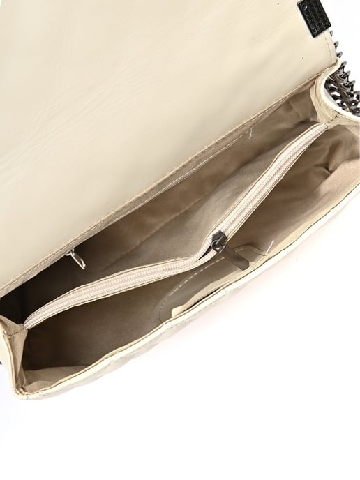 Anna Luchini Beige Rundleer Tas - Image 4