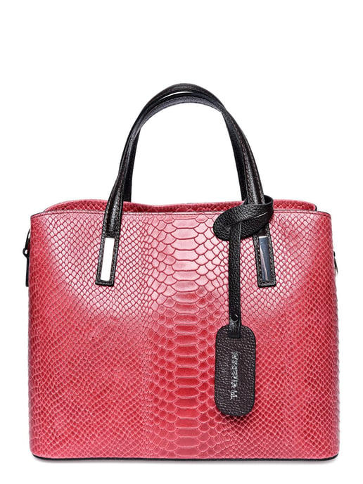 Roberta M Rood Rundleer Tas - Image 1