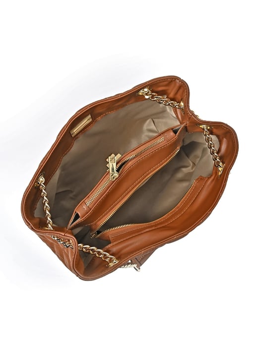 Isabella Rhea Brown Rundleer Tas - Image 4