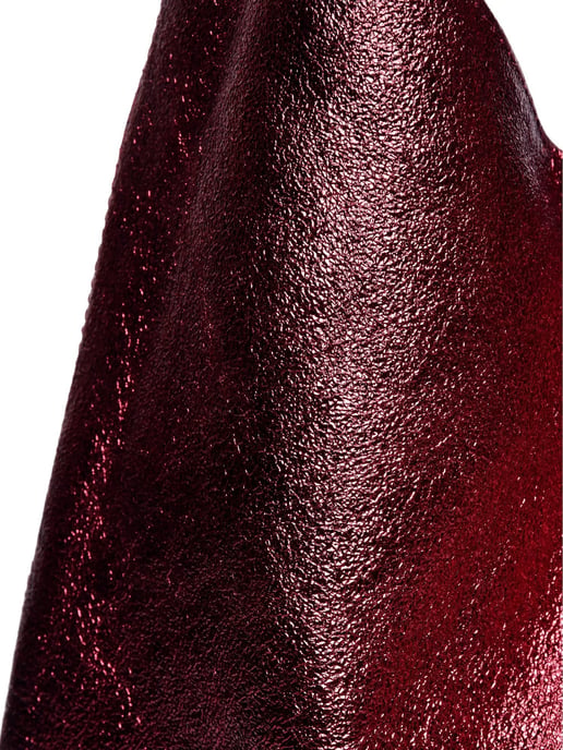 Luisa Vannini Rood Rundleer Tas - Image 3
