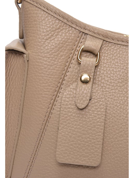 Anna Luchini Beige Rundleer Tas - Image 3