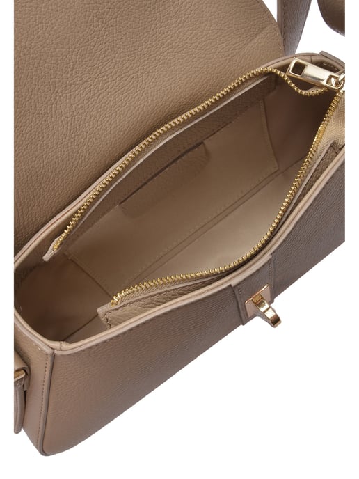 Roberta M Beige Rundleer Tas - Image 4