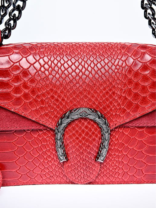Roberta M Rood Rundleer Tas - Image 3