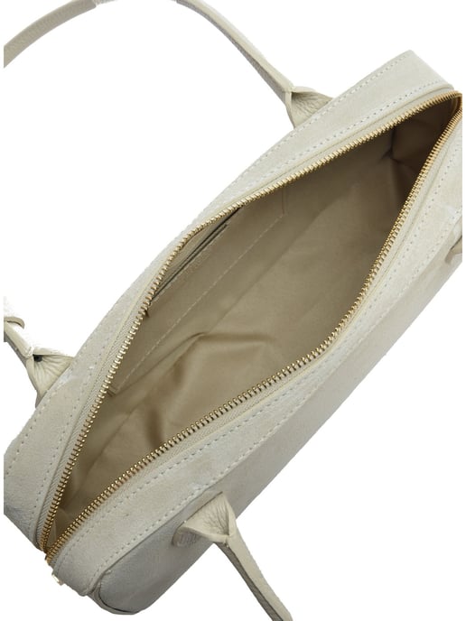 Anna Luchini Beige Rundleer Tas - Image 4