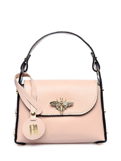 Anna Luchini Rose Rundleer Tas - Image 1
