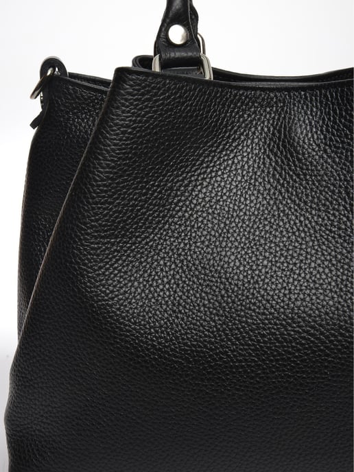 Roberta M Zwart Rundleer Tas - Image 3