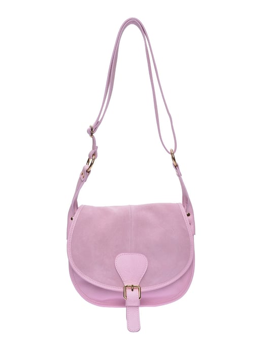 Luisa Vannini Rose Rundleer Tas - Image 1