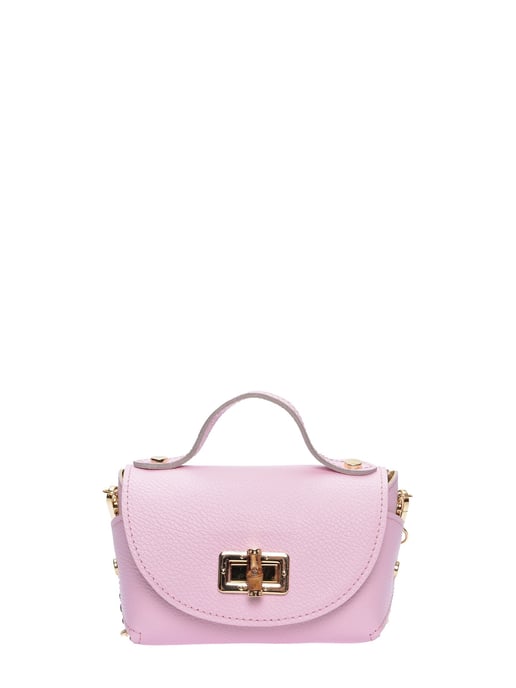 Anna Luchini Rose Rundleer Tas - Image 1