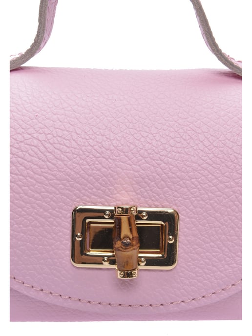 Anna Luchini Rose Rundleer Tas - Image 3