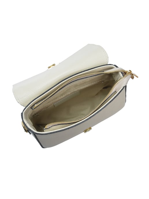 Anna Luchini Beige Rundleer Tas - Image 4