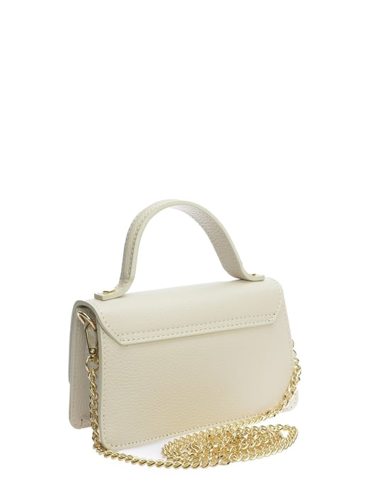 Isabella Rhea Beige Rundleer Tas - Image 2