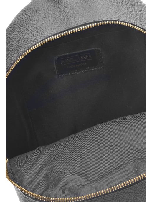 Isabella Rhea Zwart Rundleer Tas - Image 4