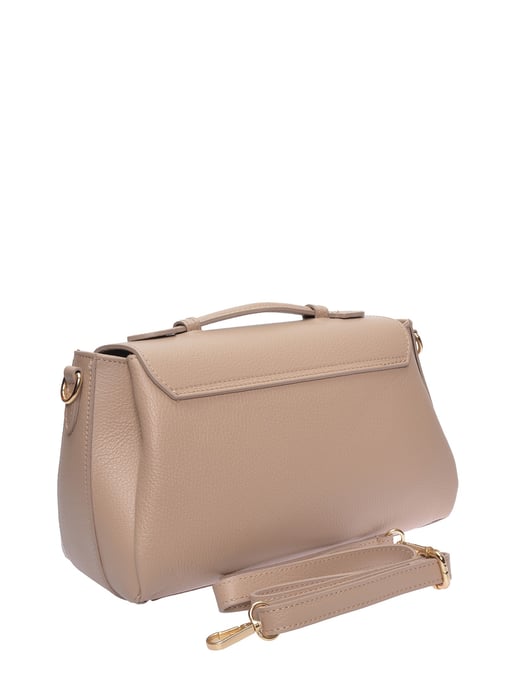 Roberta M Beige Rundleer Tas - Image 2