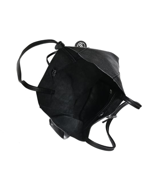 Roberta M Zwart Rundleer Tas - Image 4