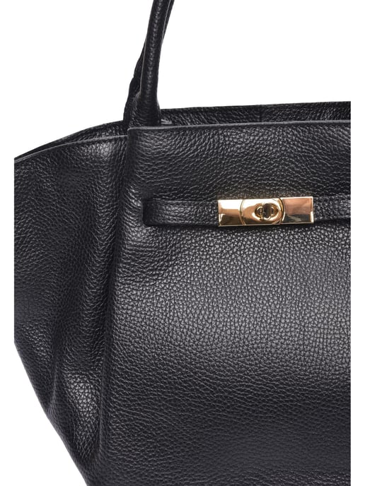 Roberta M Zwart Rundleer Tas - Image 3