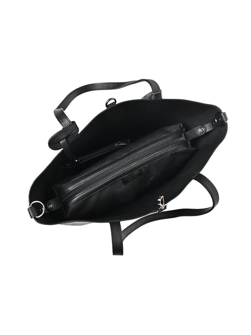 Isabella Rhea Zwart Rundleer Tas - Image 4