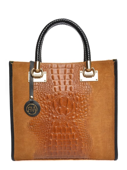 Roberta M Brown Rundleer Tas - Image 1