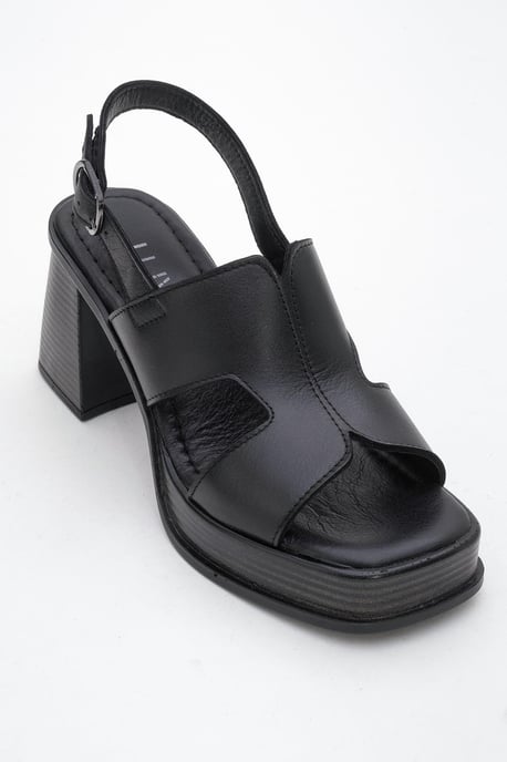 Zennia Leer Platform Sandaal (Women) - Image 1