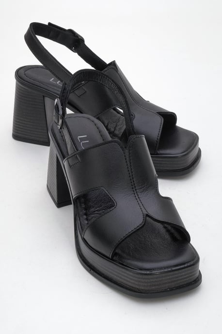 Zennia Leer Platform Sandaal (Women) - Image 2