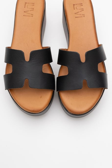 Lia Leer Platform Sandaal (Women) - Image 2