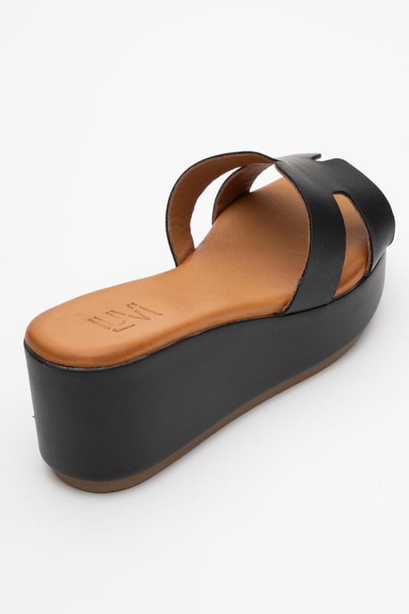 Lia Leer Platform Sandaal (Women) - Image 5