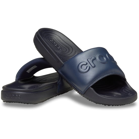 Crocs Crocs All Day Alle Dag Eva Heren Marineblauwe Slippers - Image 3