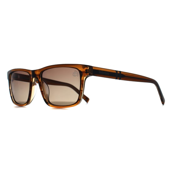 Timberland Rechthoek Heren Gestreept Bruin Hoorn Bruin TB00020 - Image 2