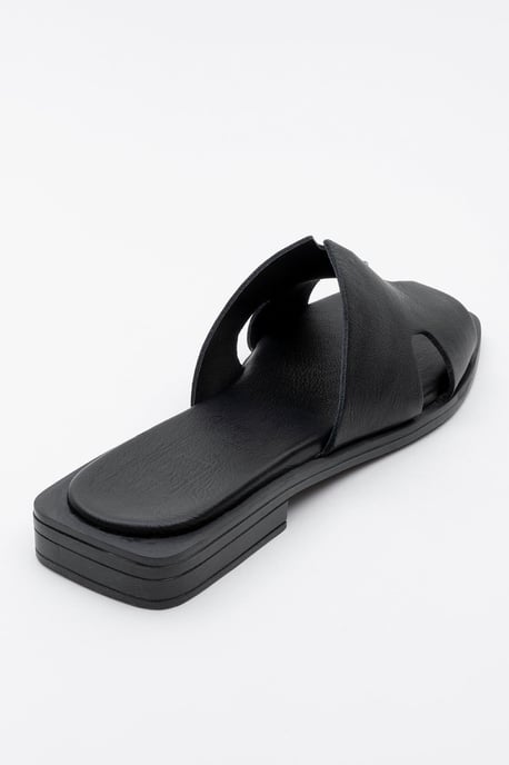 Jez Leer Slide Sandaal (Women) - Image 3