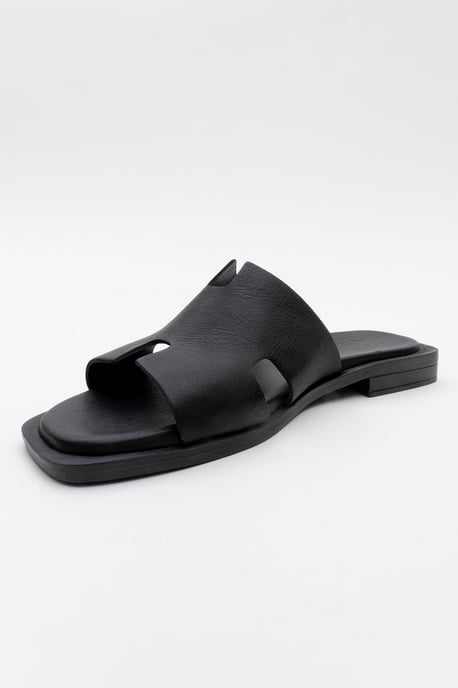 Jez Leer Slide Sandaal (Women) - Image 4