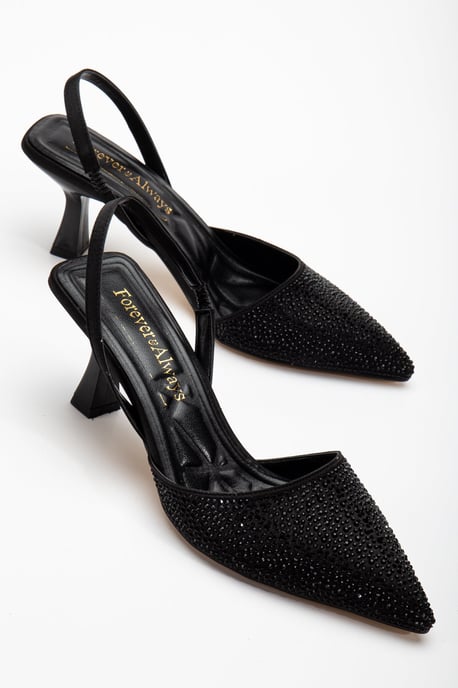 Rae Slingback Kitten Heel Pumps - Image 1
