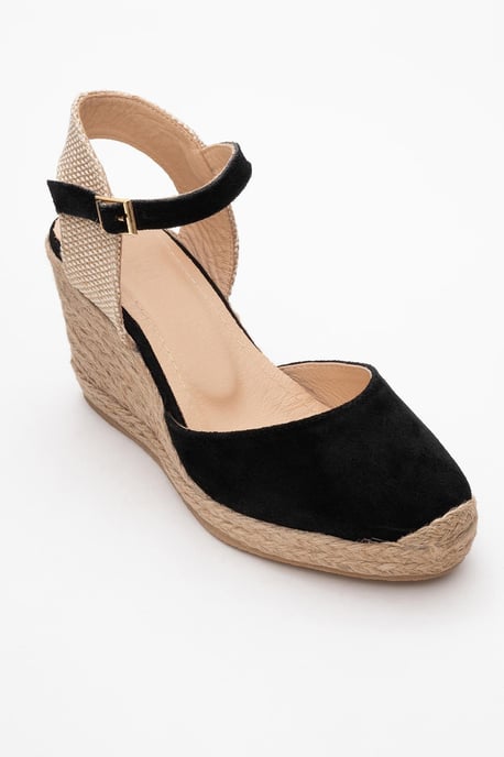 Sinta Suède Leren Platform Espadrille (Dames) - Image 1