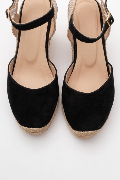 Sinta Suède Leren Platform Espadrille (Dames) - Image 3