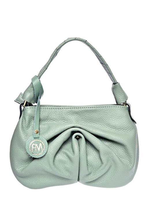 Roberta M Groen Rundleer Tas - Image 1