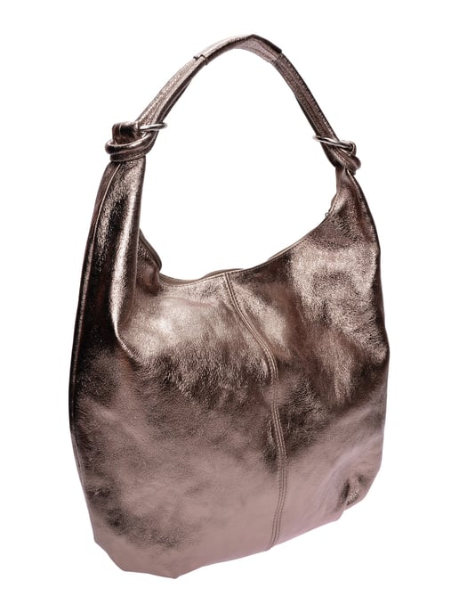 Anna Luchini Brons Rundleer Tas - Image 2