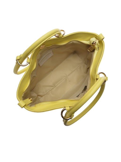 Roberta M Tweekleurig Rundleer Tas - Image 4
