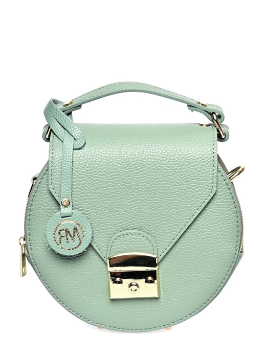 Roberta M Groen Rundleer Tas - Image 1