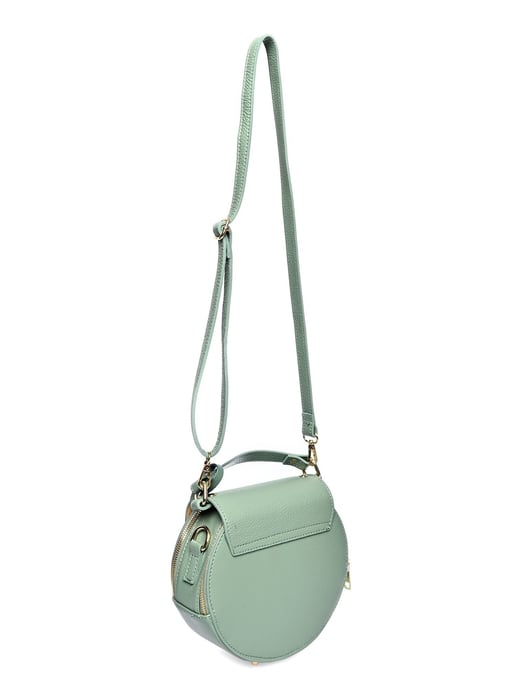 Roberta M Groen Rundleer Tas - Image 2