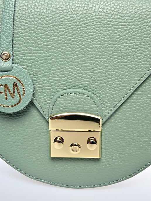 Roberta M Groen Rundleer Tas - Image 3