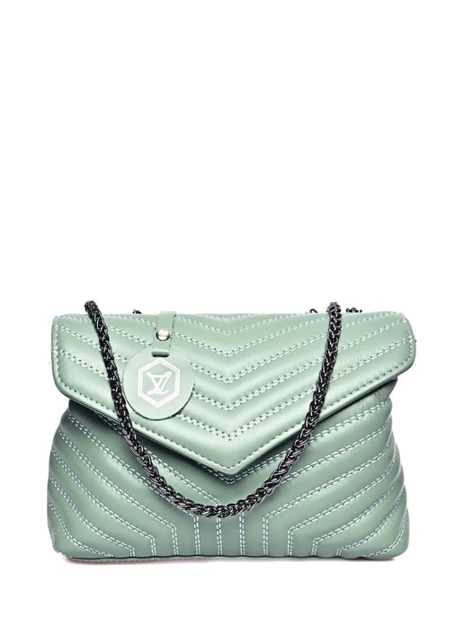 Luisa Vannini Groen Rundleer Tas - Image 1