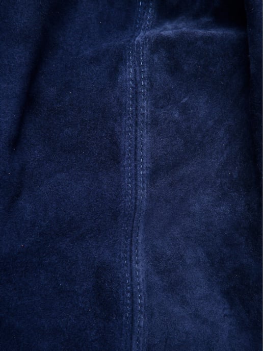 Anna Luchini Blauw Rundleer Tas - Image 3