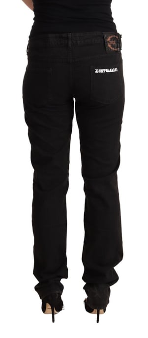 Just Cavalli Pan72206 Zwarte Stretch Denim Jeans - Image 2