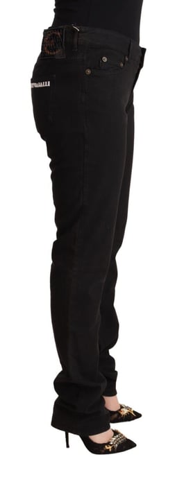 Just Cavalli Pan72206 Zwarte Stretch Denim Jeans - Image 3