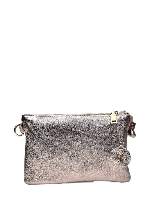 Anna Luchini Brons Rundleer Tas - Image 1
